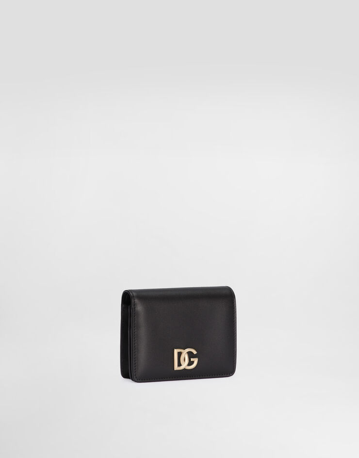 Dolce & Gabbana ウォレット カーフスキン DGロゴ ブラック BI1211AW576