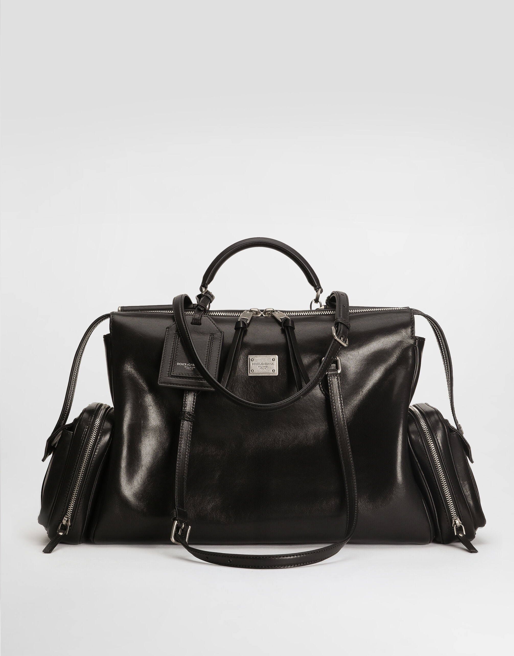 女士BlackVittoria 小牛皮手袋| Dolce&Gabbana®