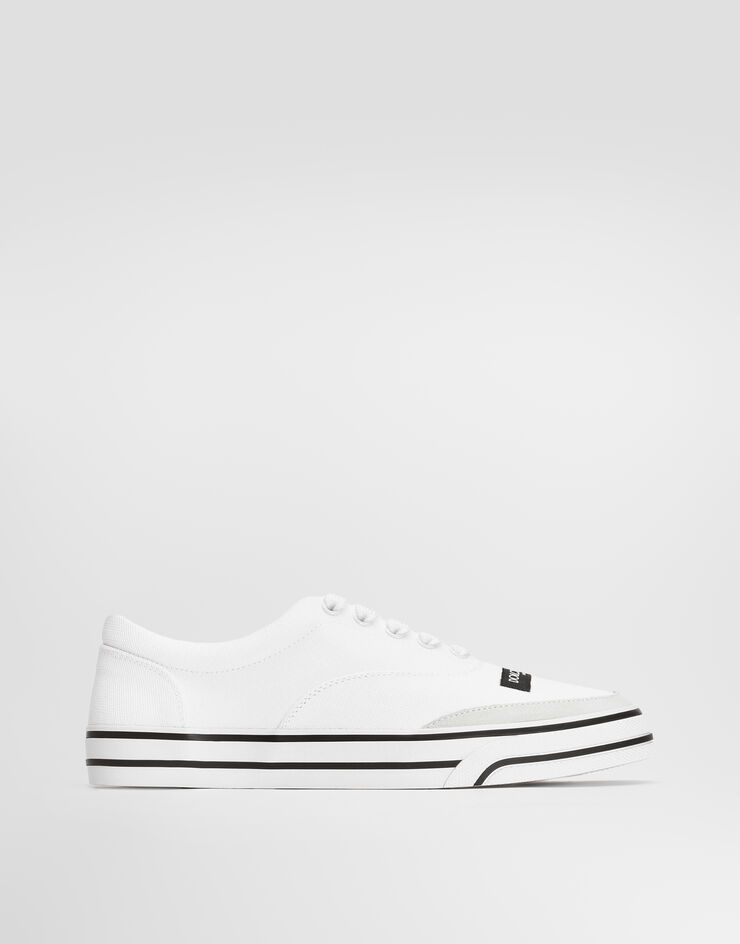 Dolce & Gabbana DG Sailing canvas sneakers Cream CK2399A0458