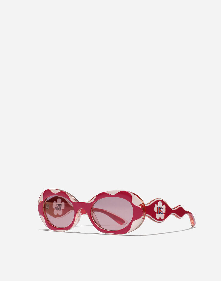 Dolce & Gabbana Lunettes de soleil Flower Power Fuchsia VG600KVN81T