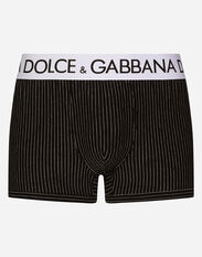 Dolce & Gabbana Striped-print two-way stretch jersey boxers Multicolor M9D77JONP19