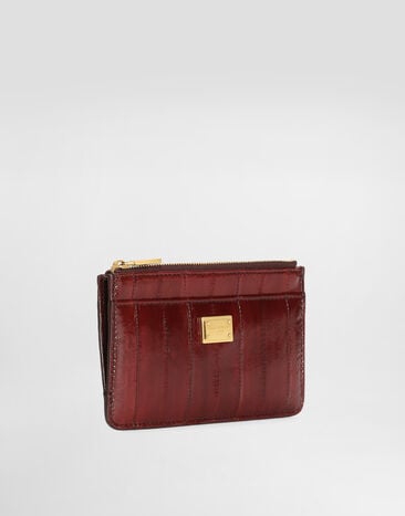 Dolce & Gabbana Eel card holder Red BI1261A8B08