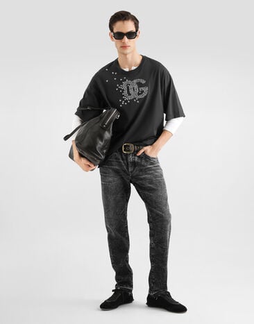 Dolce & Gabbana Cotton t-shirt Black G8PN9TG7P9Z