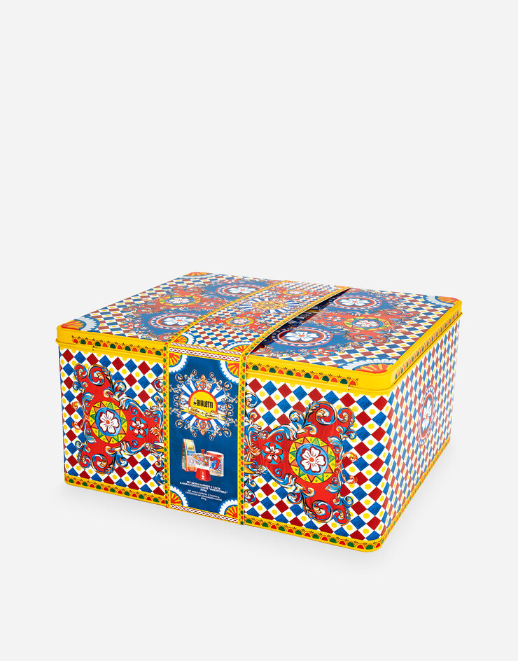 Dolce & Gabbana BOX MOKA MEDIUM + CAFFÉ PERFETTO BIALETTI DOLCE&GABBANA Multicolor TCK014TCAFM