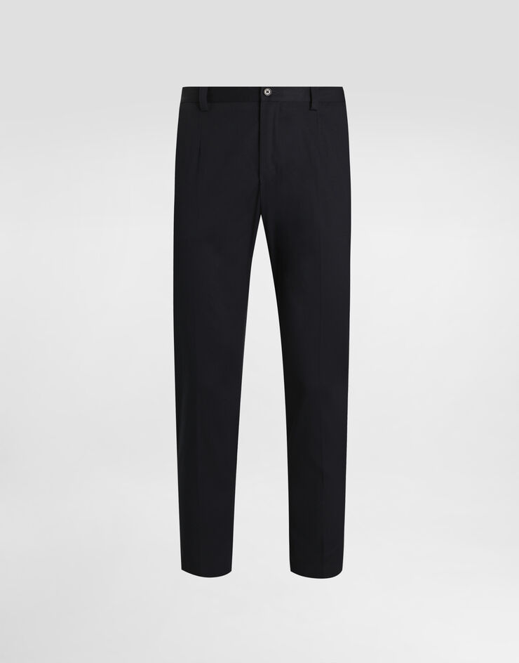 Dolce & Gabbana 棉质华达呢长裤 Blue GW13EZGK385