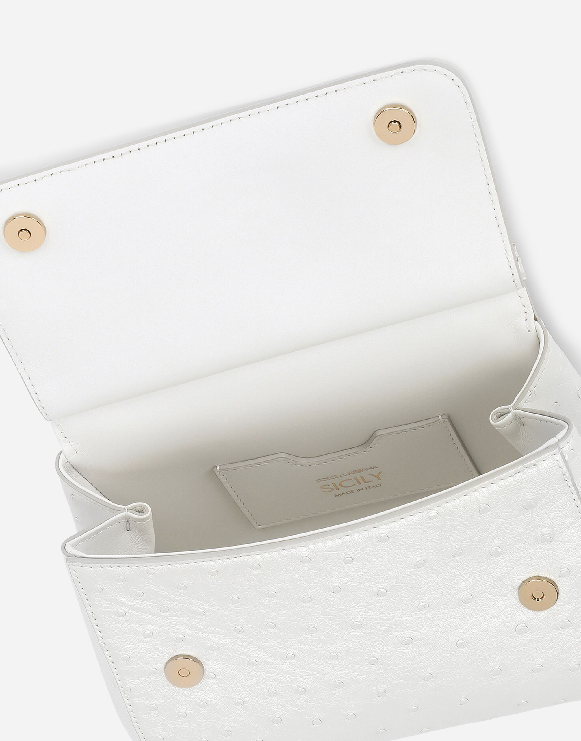 Dolce and gabbana outlet white handbag