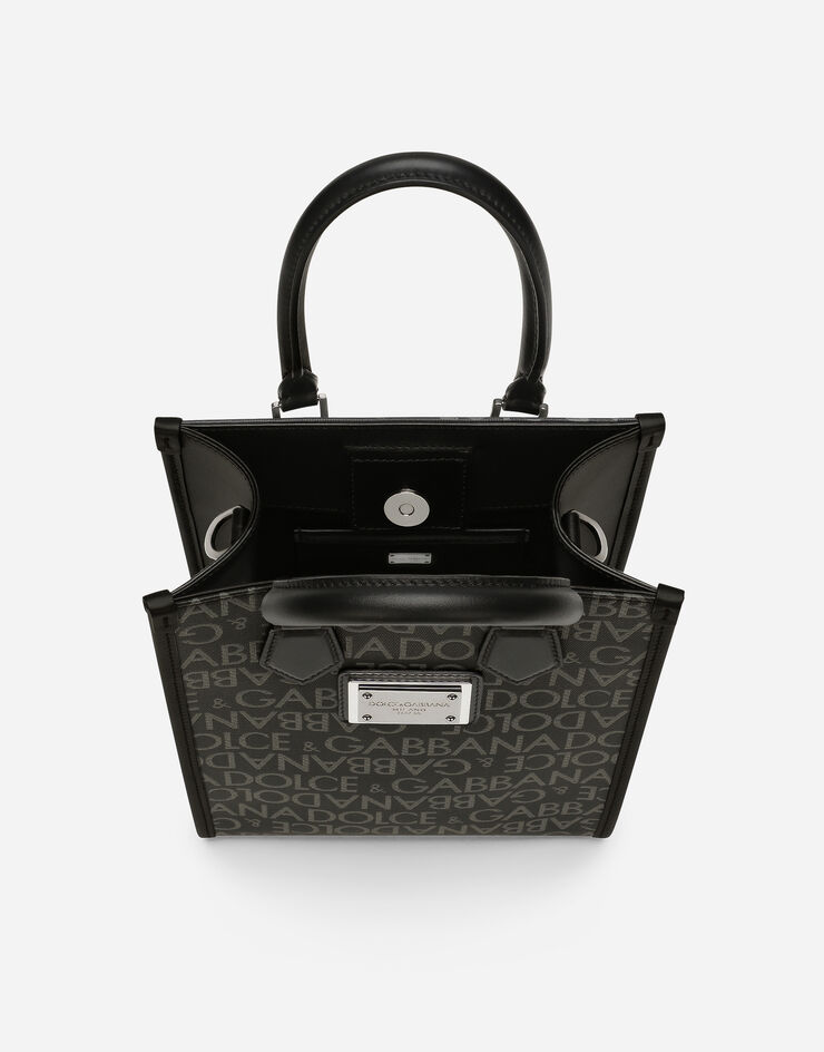 Dolce & Gabbana Petit sac en jacquard enduit Imprimé BM2123AJ705