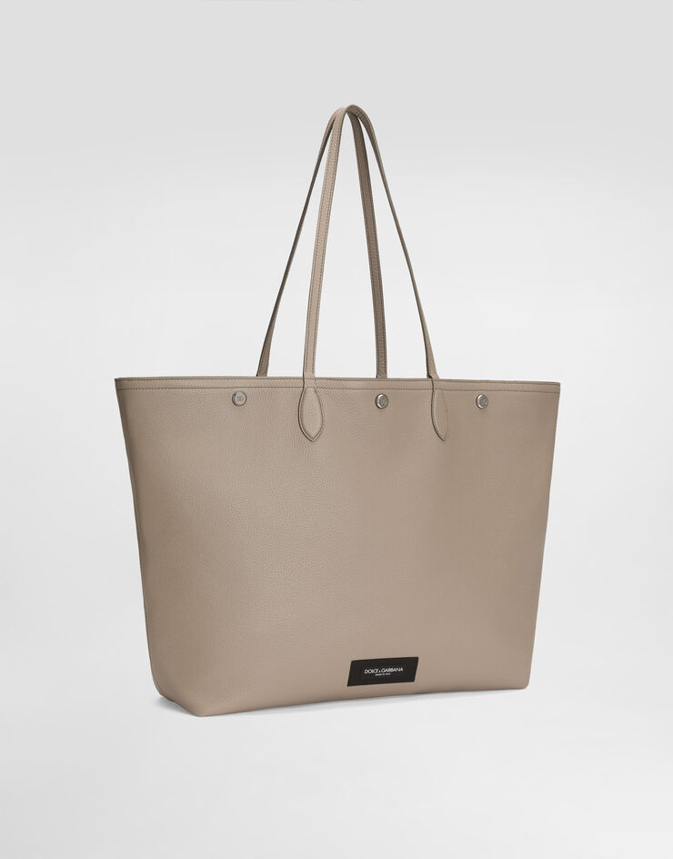 Dolce & Gabbana Bolso shopping essenza en piel de becerro Dolce & Gabbana Bolso shopping essenza en piel de becerro Beige BM2658A0370