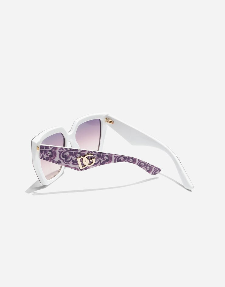 Dolce & Gabbana Maiolica Viola Sunglasses Multicolor VG4438VP9U6
