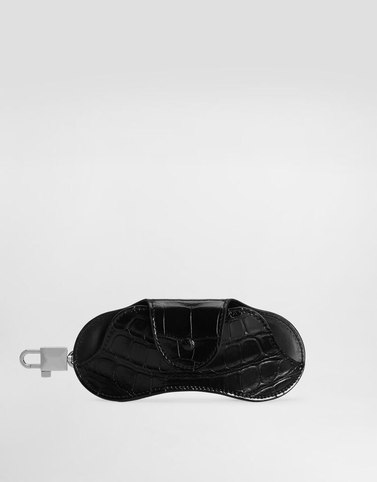 Dolce & Gabbana Alligator eyewear case Dolce & Gabbana Alligator eyewear case Black BP3477A2T69