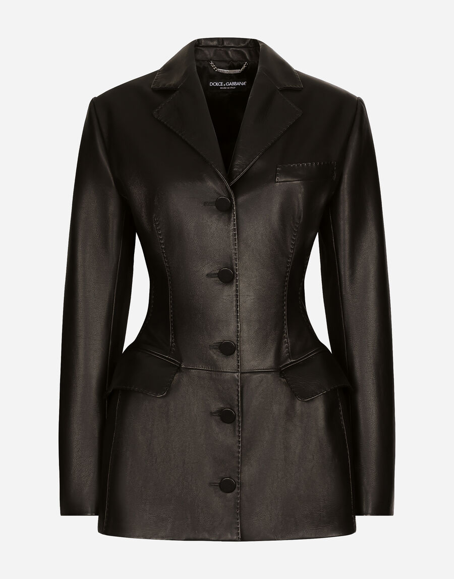 Calfskin Turlington jacket