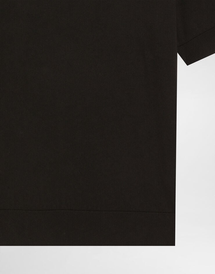 Dolce & Gabbana Cotton pullover Black GXX03ZJBCIU