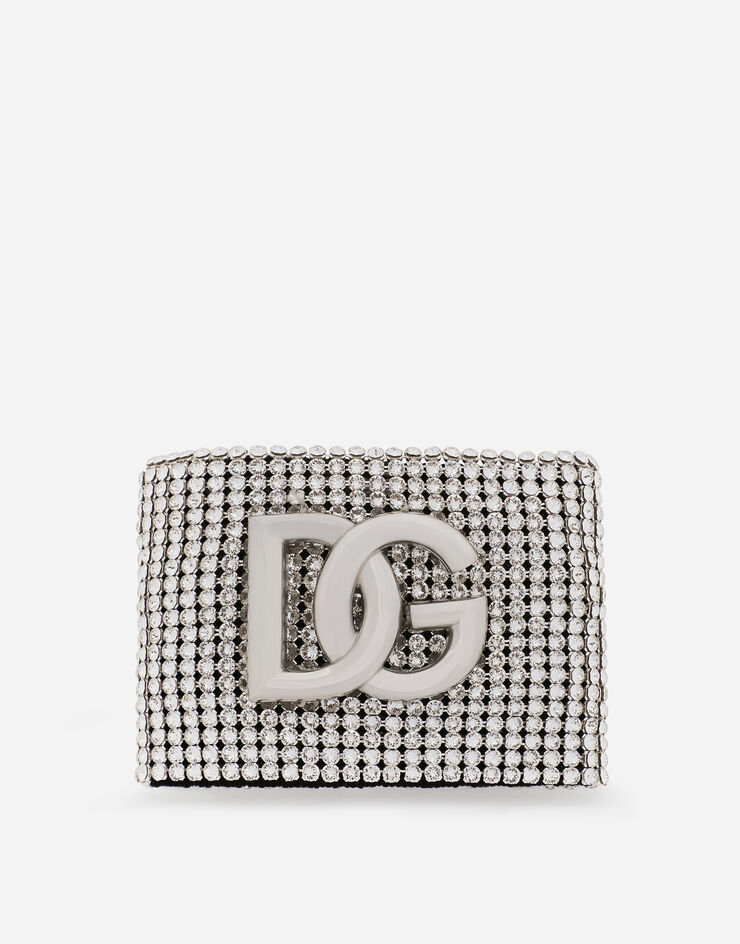 Dolce & Gabbana Crystal mesh bracelet with DG logo Crystal WBO6Z3W1111