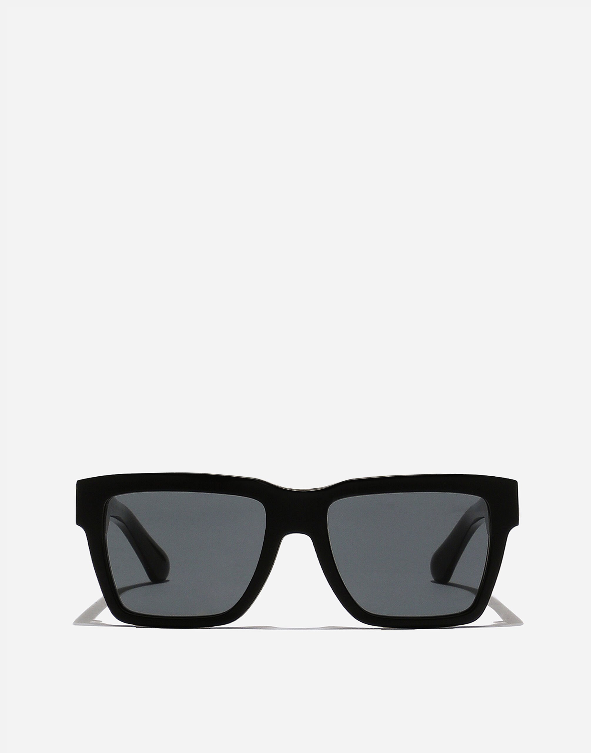 Dolce & Gabbana Mirror Logo Sunglasses Black G8PT1TG7F2I