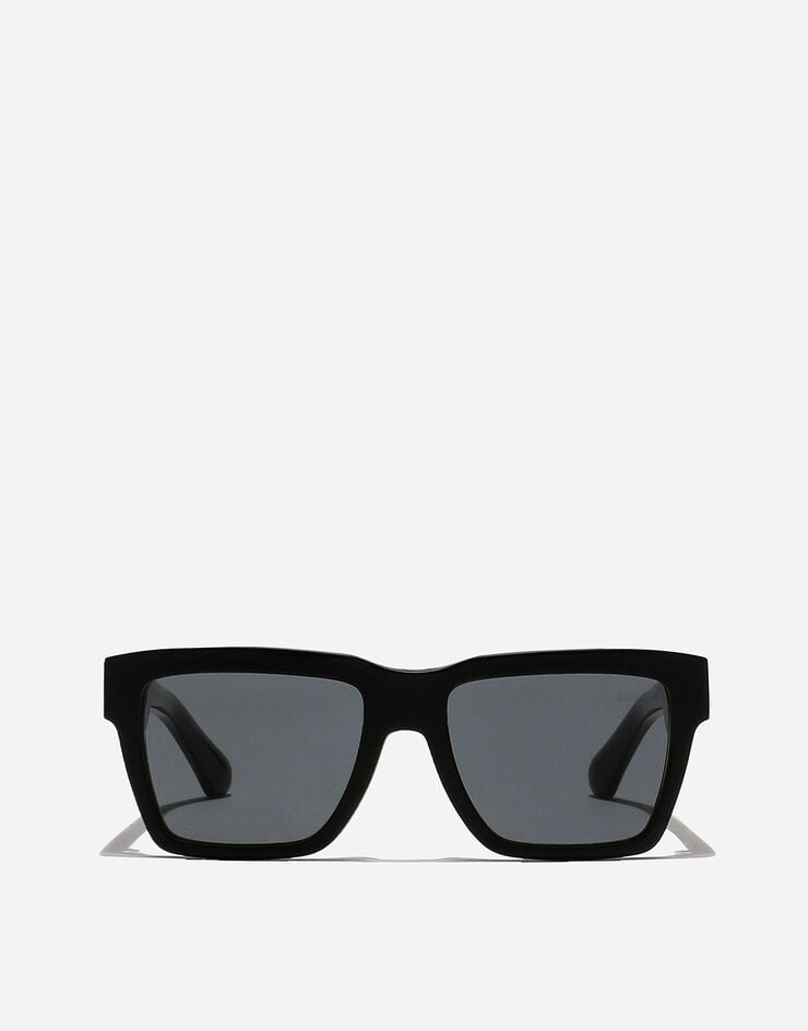 Dolce & Gabbana Солнцезащитные очки Mirror Logo черный VG446EVP187