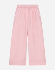 Dolce & Gabbana Silk pajama pants Rosa L5JP3JG7M7J
