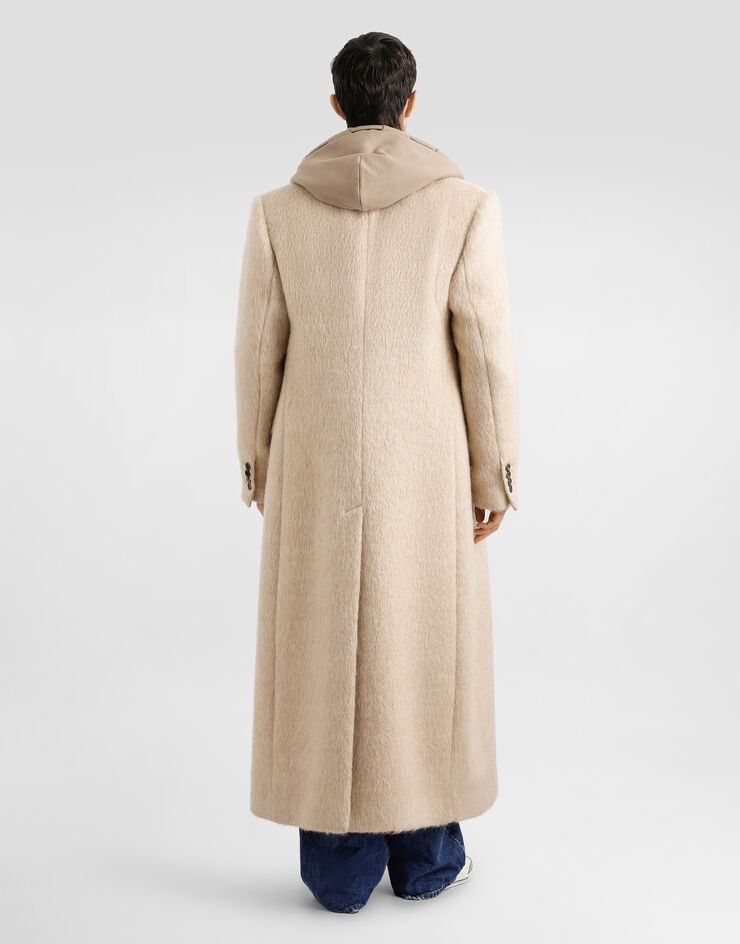 Dolce & Gabbana Zip-up hoodie Beige G9BVJTG7PLA