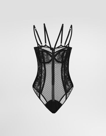 Dolce & Gabbana Body en dentelle Noir O9A26TONO24