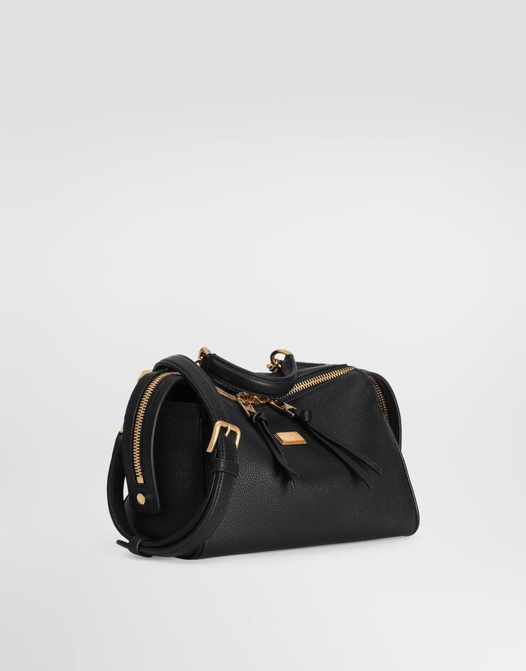 Dolce & Gabbana Vittoria handbag in calfskin Dolce & Gabbana Vittoria handbag in calfskin Black BB7939A0841