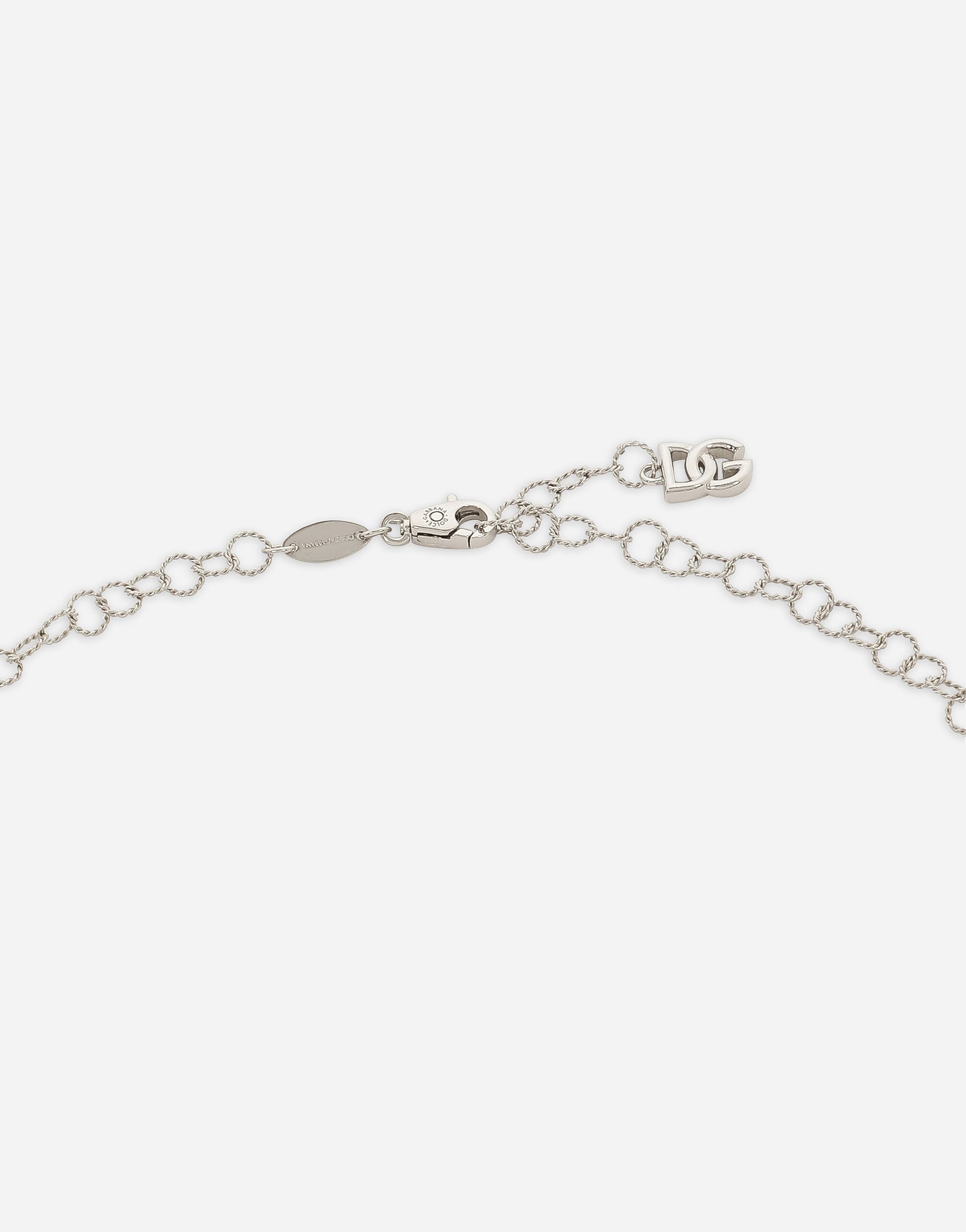 White gold wire necklace cheap