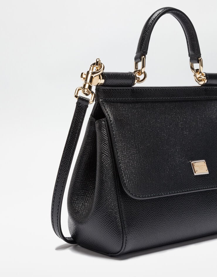 Dolce & Gabbana Medium Sicily handbag SCHWARZ BB6003A1001