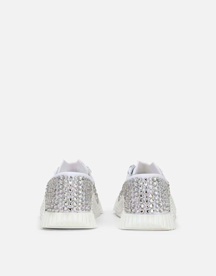 Dolce & Gabbana NS1 sneakers with fusible rhinestones разноцветный D11107AY702