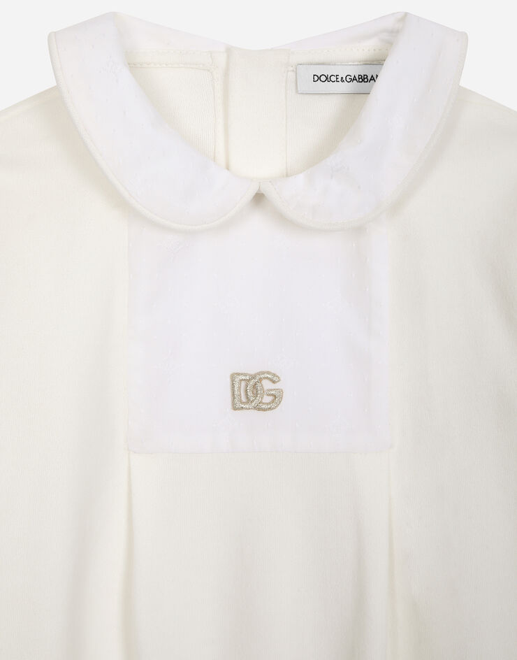 Dolce & Gabbana Set de regalo de 3 piezas de interlock y jacquard con logotipo Multicolor L1JO8DG7N3J