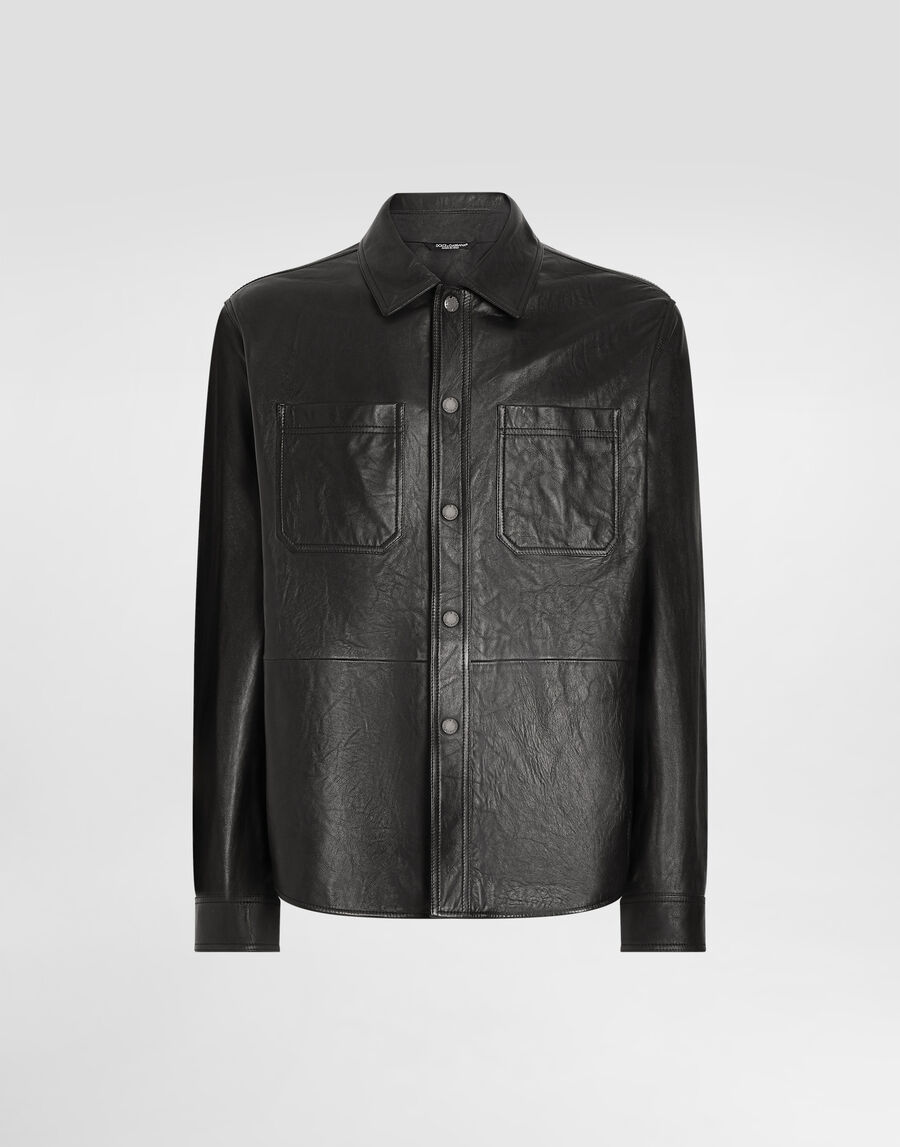 Leather shirt