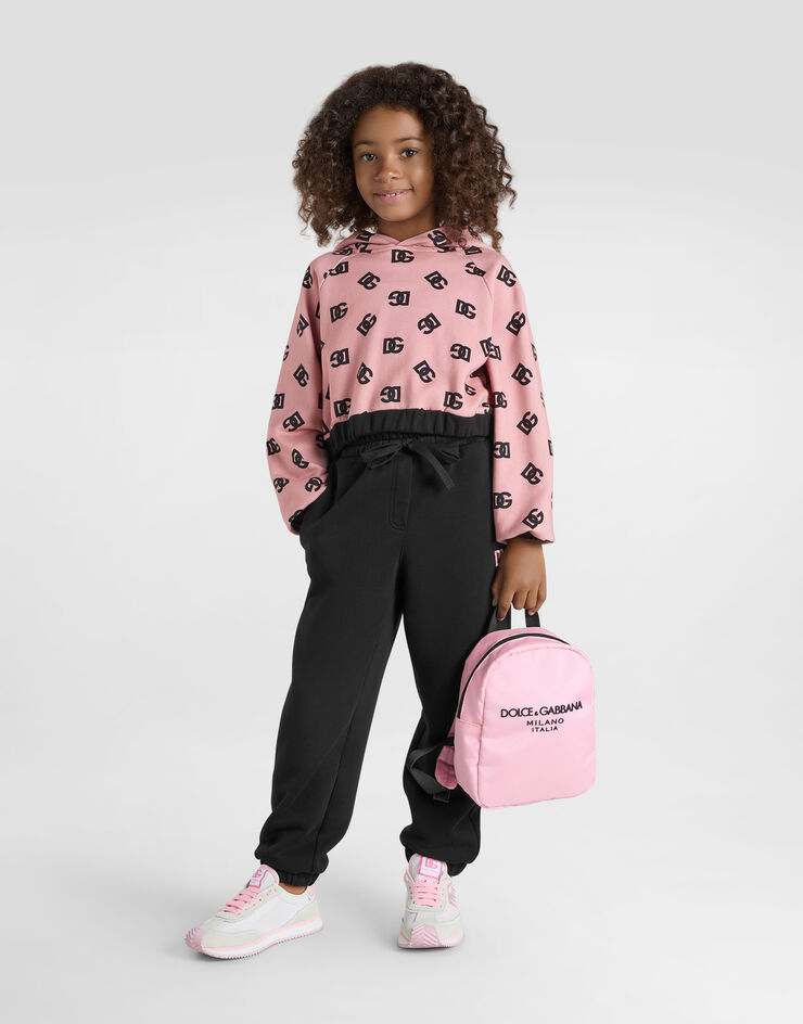 Dolce & Gabbana Sudadera con capucha y estampado del logotipo DG Imprima L5JWBKHS7JG