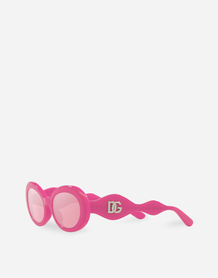 Dolce & Gabbana Gafas de sol DG Crossed Fucsia VG4006VP94Z