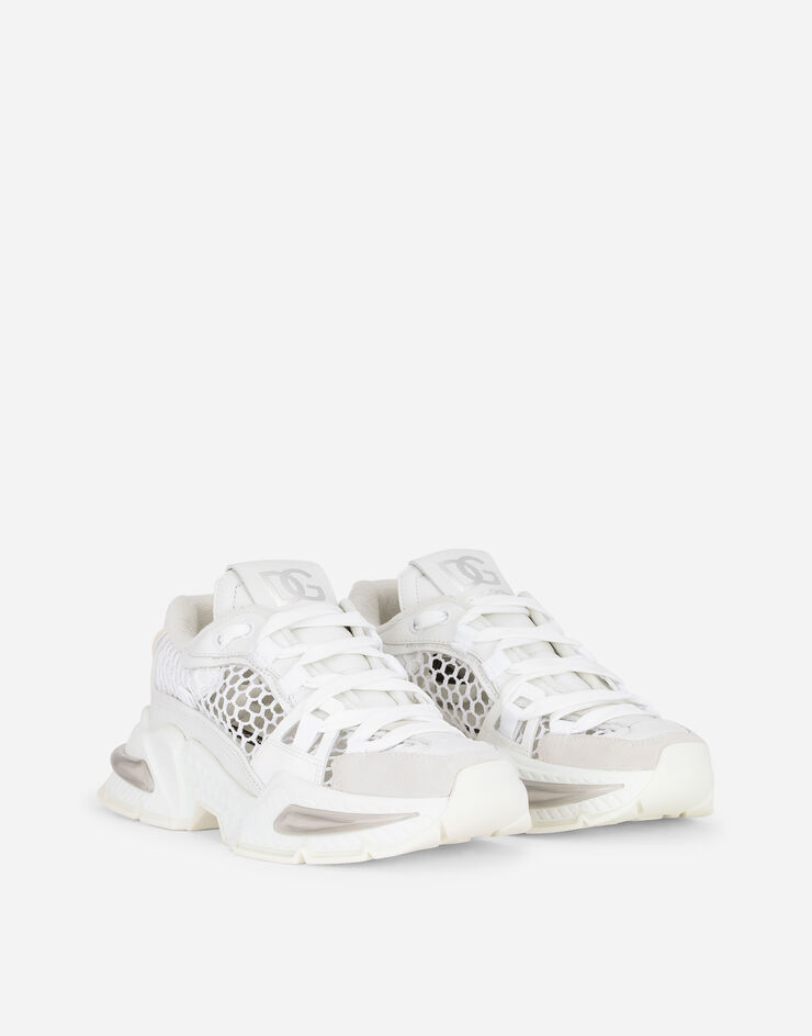 Dolce & Gabbana Sneaker Airmaster in mix materiali Bianco CK1984AY030