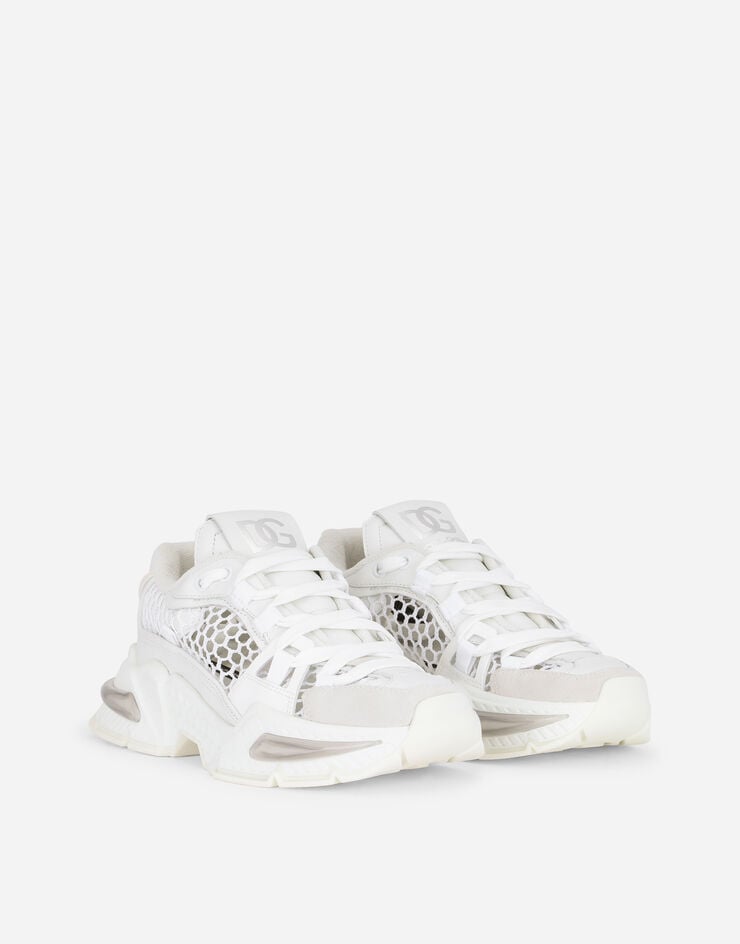 Dolce & Gabbana Mixed-material Airmaster sneakers White CK1984AY030