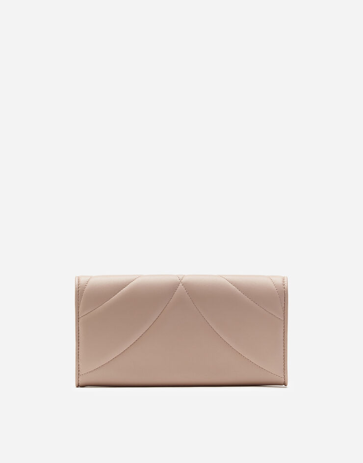 Dolce & Gabbana Large continental Devotion wallet Pale Pink BI1268AV967
