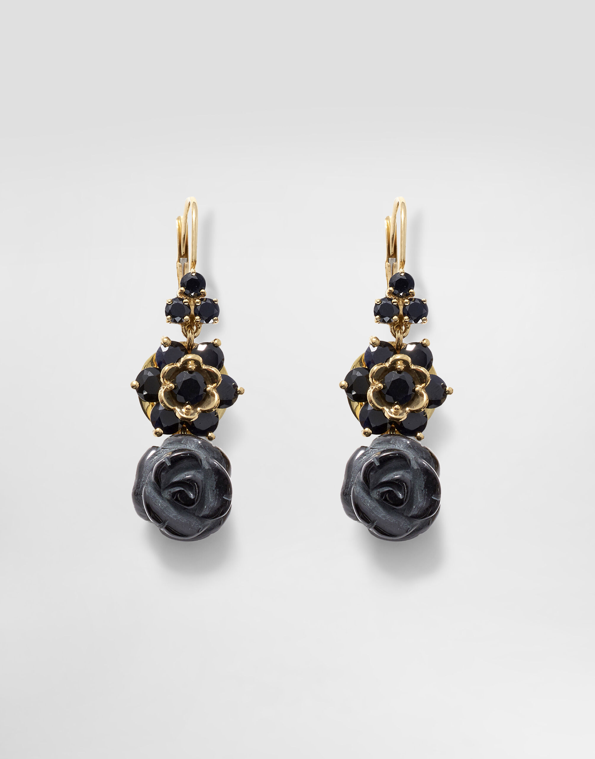 Gold Earrings: Gemstones & Diamond Earrings | Dolce&Gabbana®
