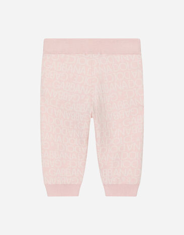 Dolce&Gabbana Jacquard jogging pants Multicolor L1KP05JFMU8