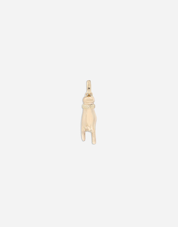 Dolce & Gabbana Good Luck-Charm aus Gelbgold Gelbgold WALG4GWYE01