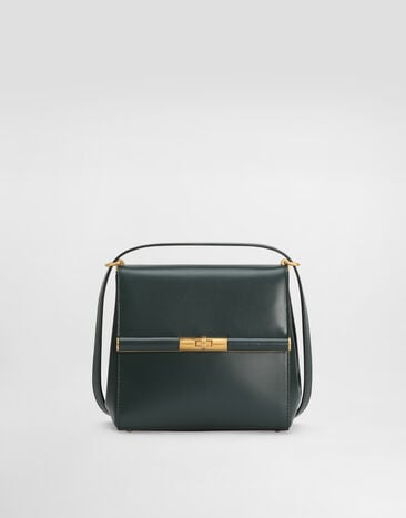 Dolce & Gabbana Sac City Marlene en cuir de veau grainé Green BB7726A3G19