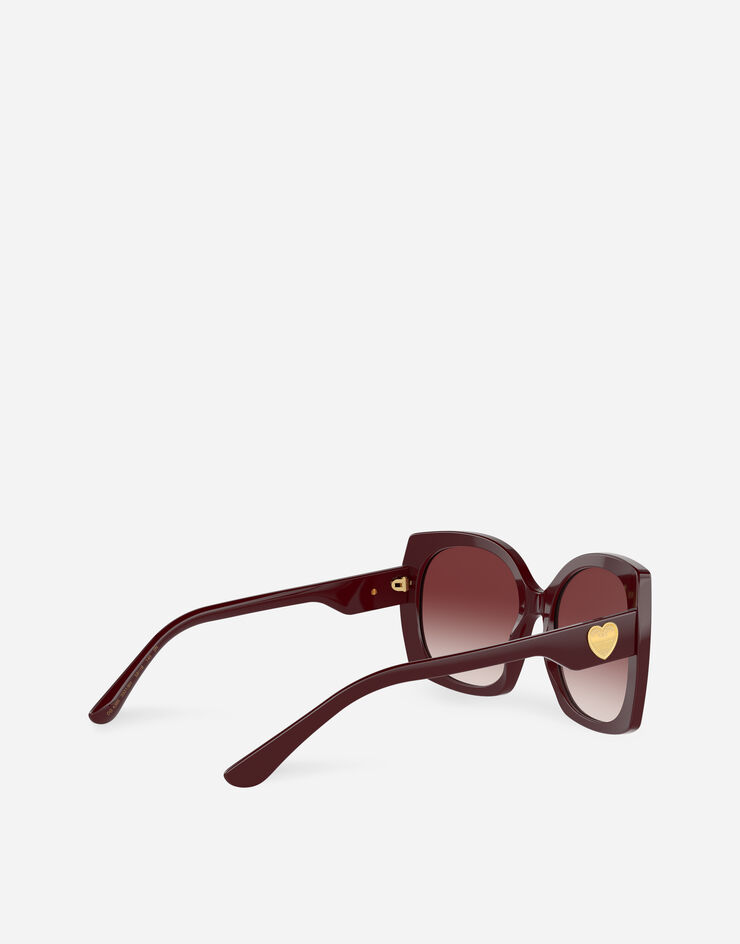 Dolce & Gabbana Gafas de sol Devotion Burdeos VG4385VP18H