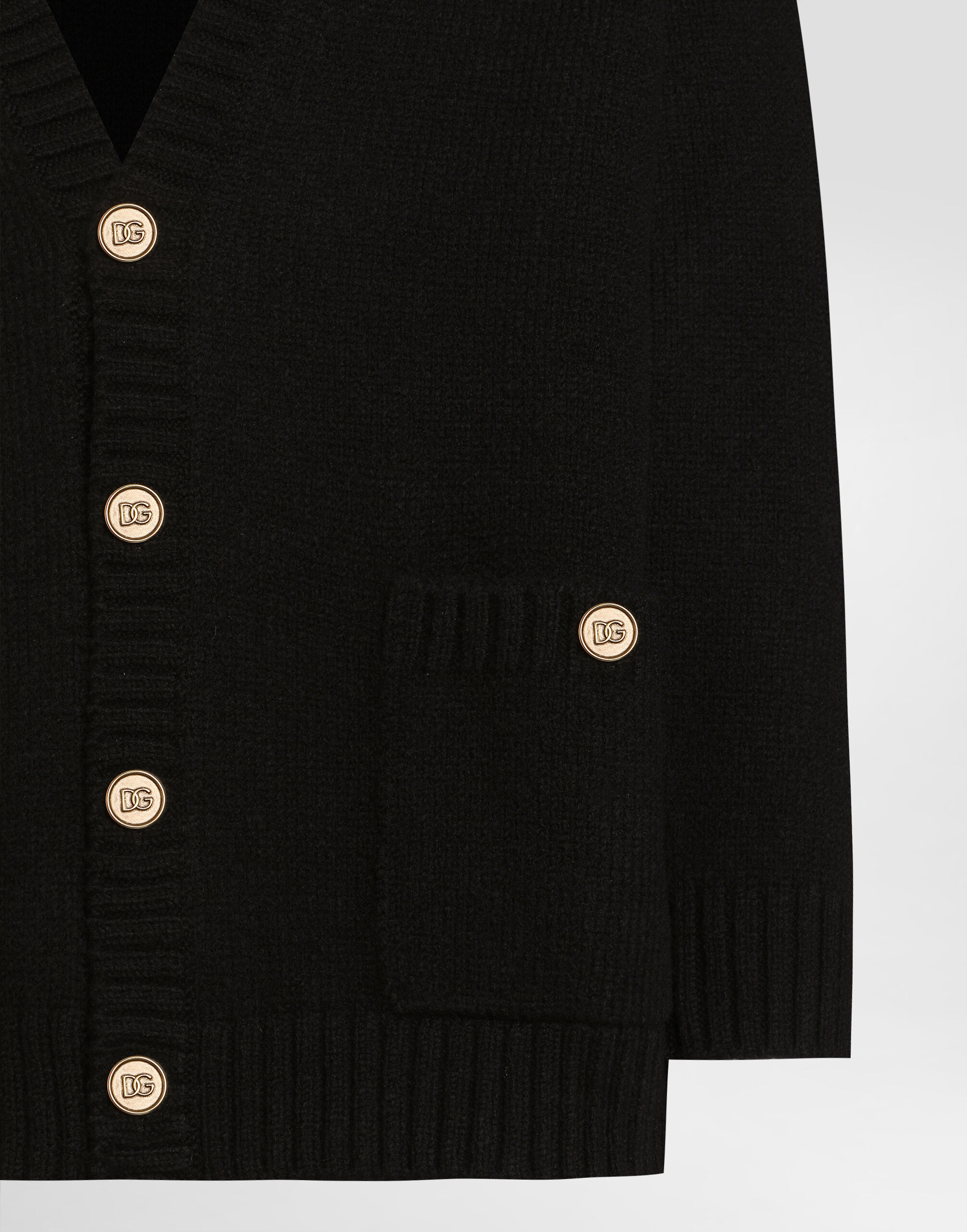 Wool blend cardigan