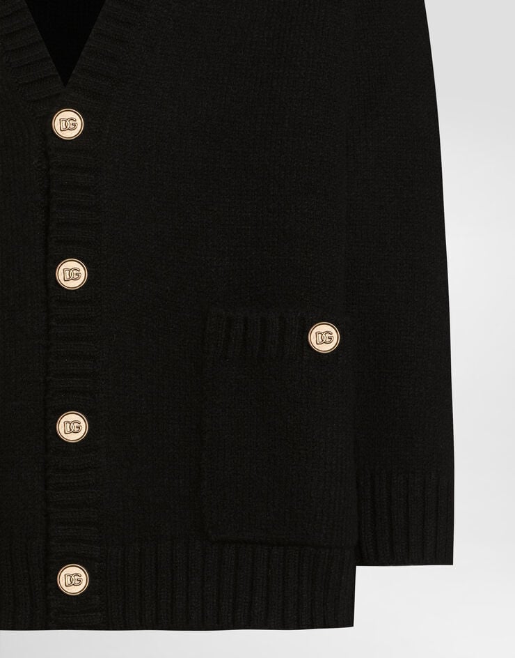 Dolce & Gabbana Wool blend cardigan Dolce & Gabbana Wool blend cardigan Multicolor GXVGATJGMAW
