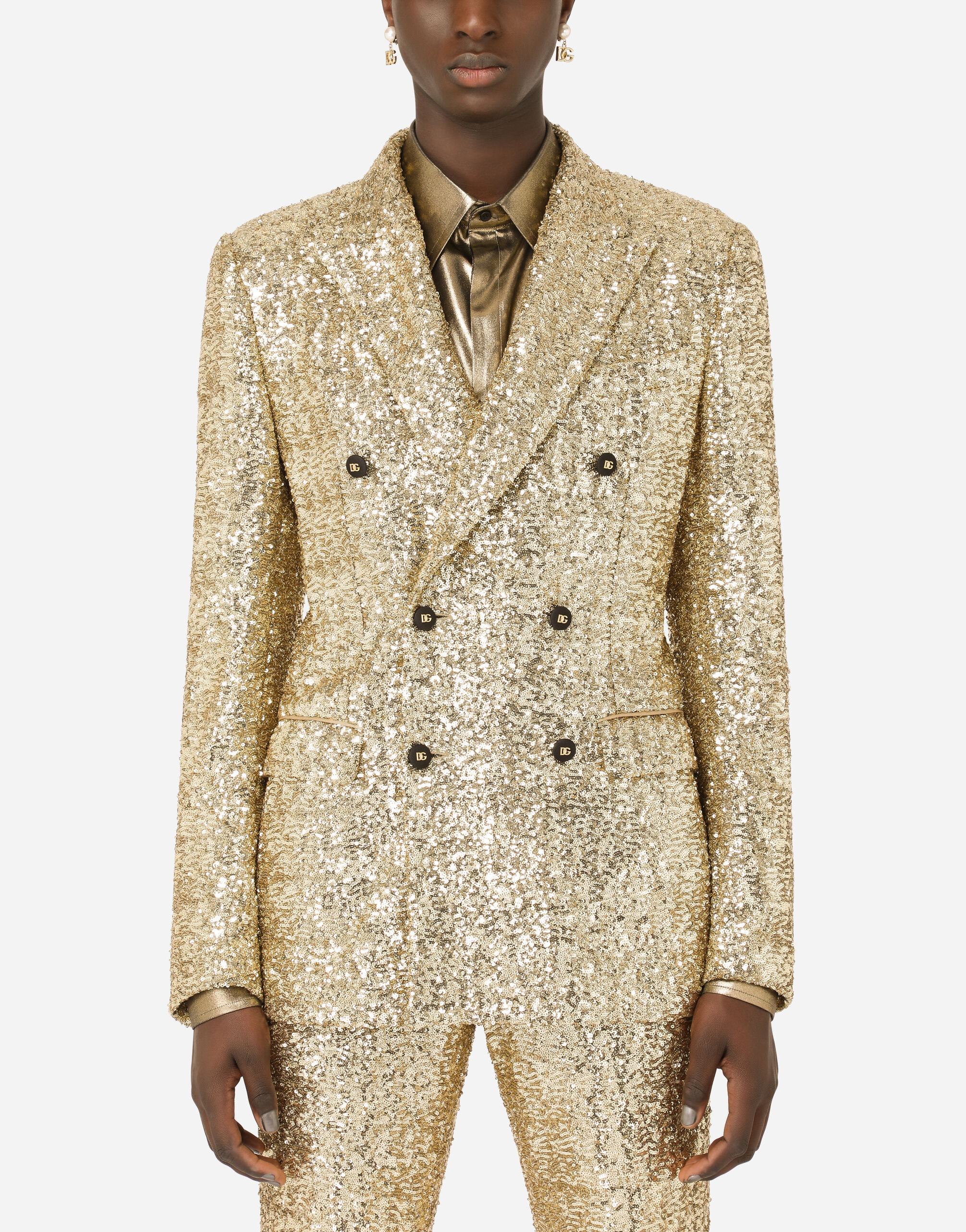 Mens Dolce & Gabbana multi Single-Breasted Suit Jacket | Harrods UK