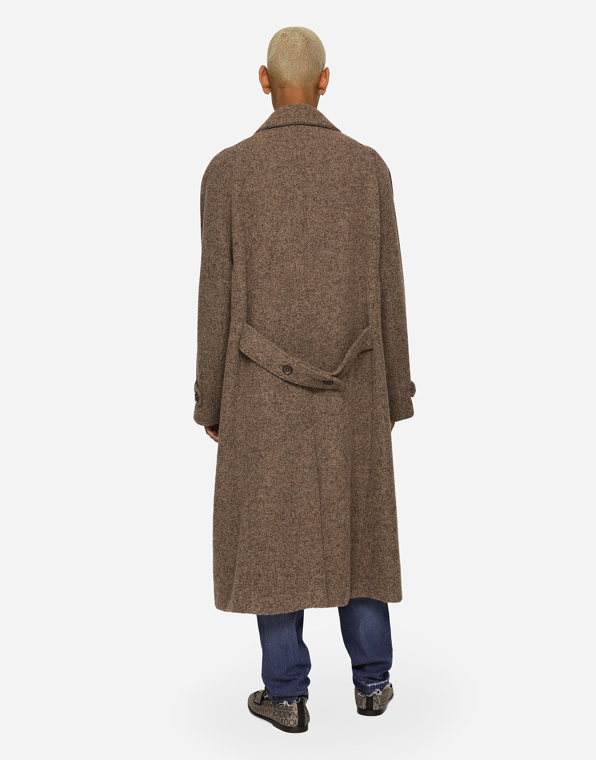 Alpaca coat mens store