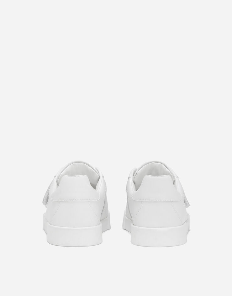 Dolce&Gabbana Calfskin Portofino sneakers White DA5156A3444
