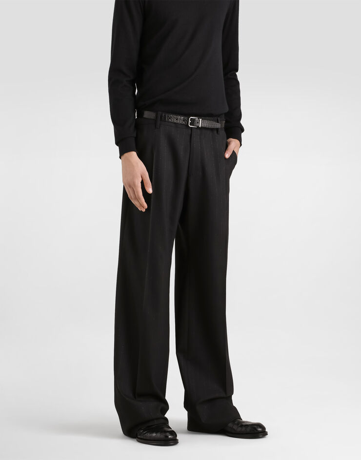 Dolce & Gabbana Pinstripe wool trousers Dolce & Gabbana Pinstripe wool trousers GYZMHTFRBDS