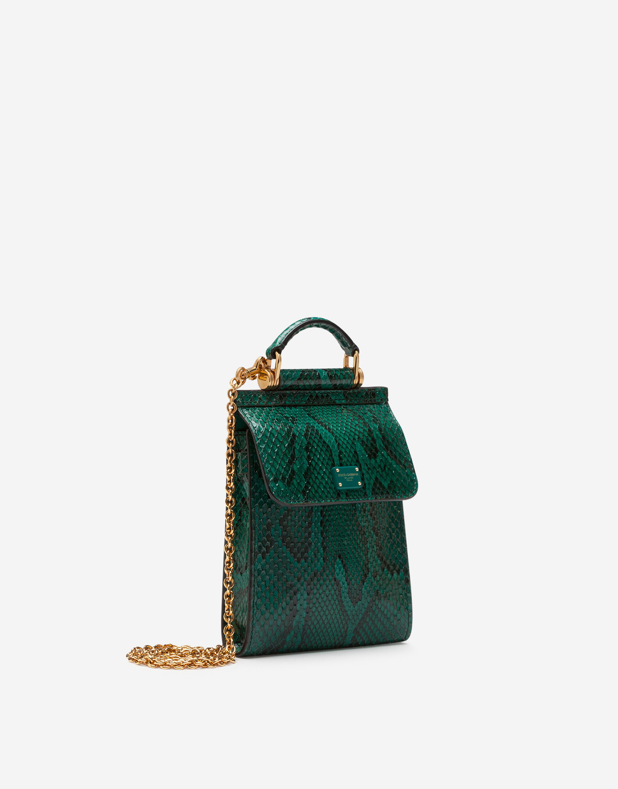 【関税＆送料込み】Dolce & Gabbana Large Dark Green Sicily Large Sicily handbag in Green for Women | Dolce&Gabbana® US