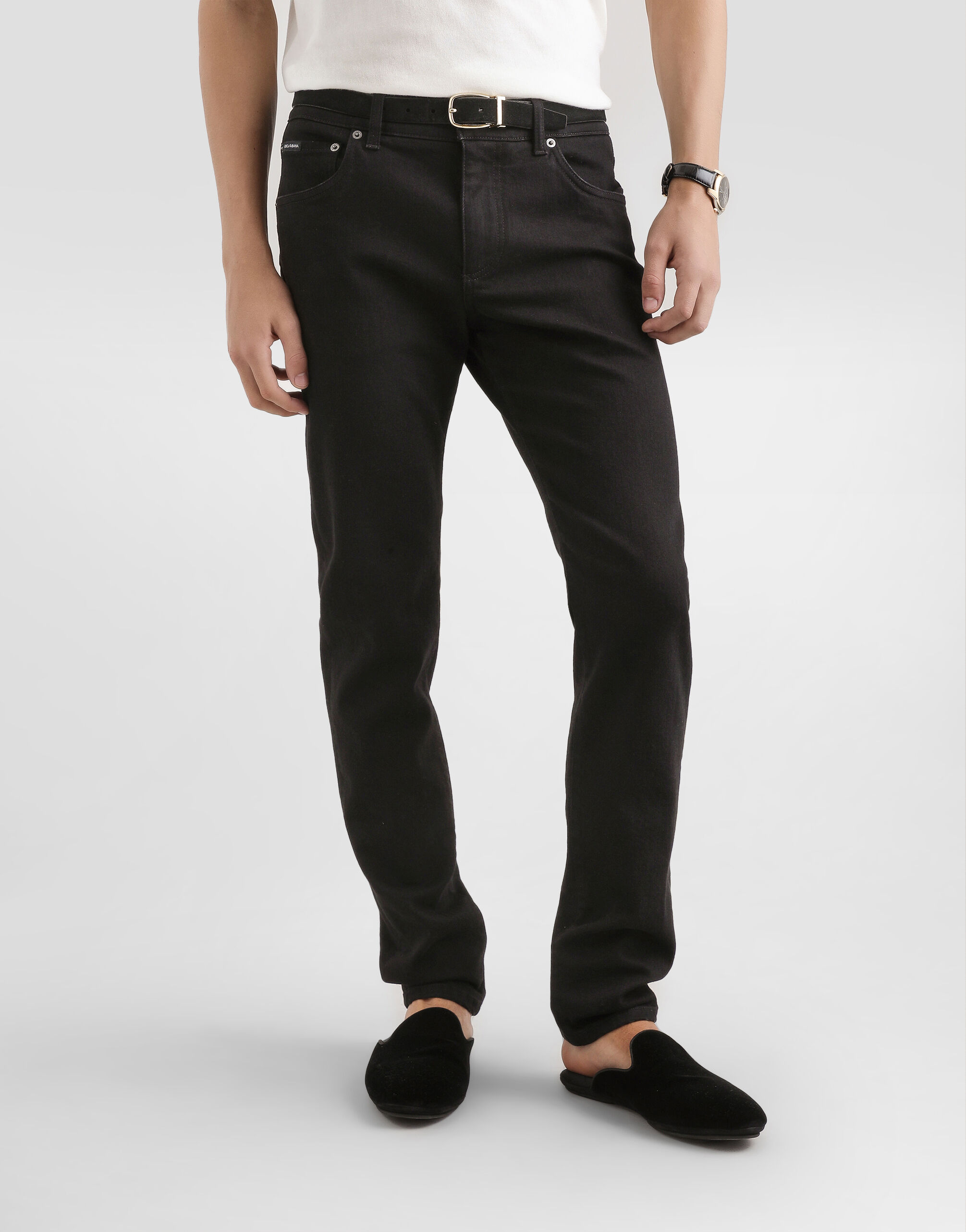 Denim trousers
