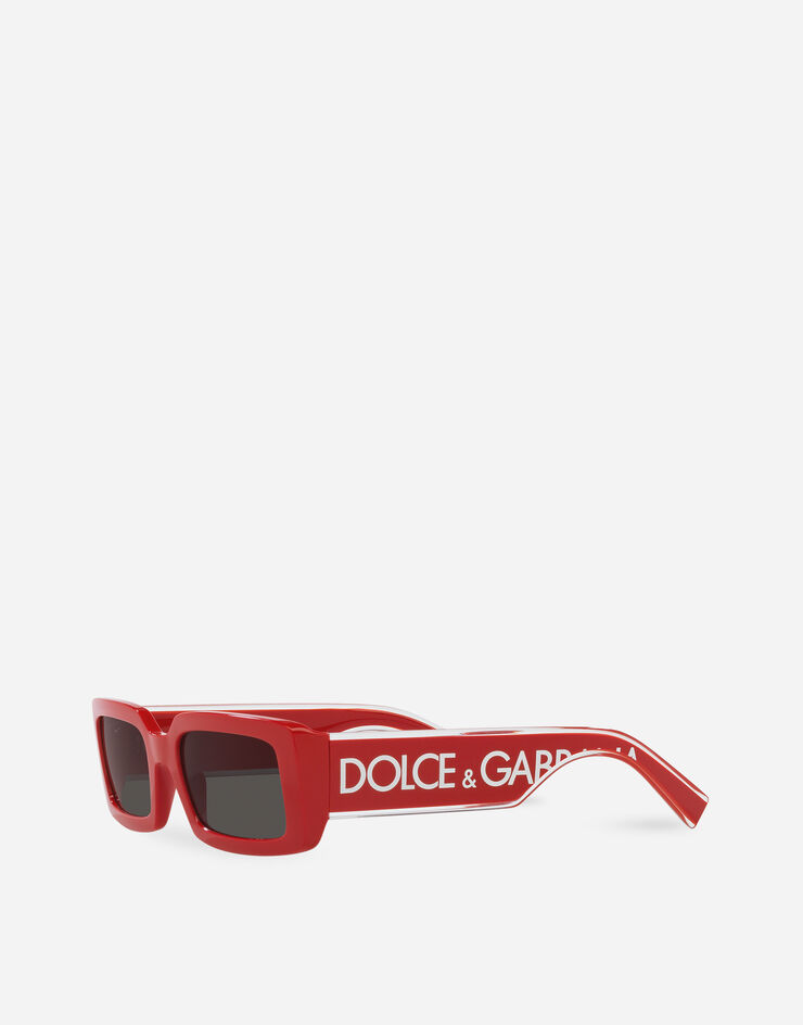 Dolce & Gabbana DG 엘라스틱 선글라스 레드 VG6187VN687