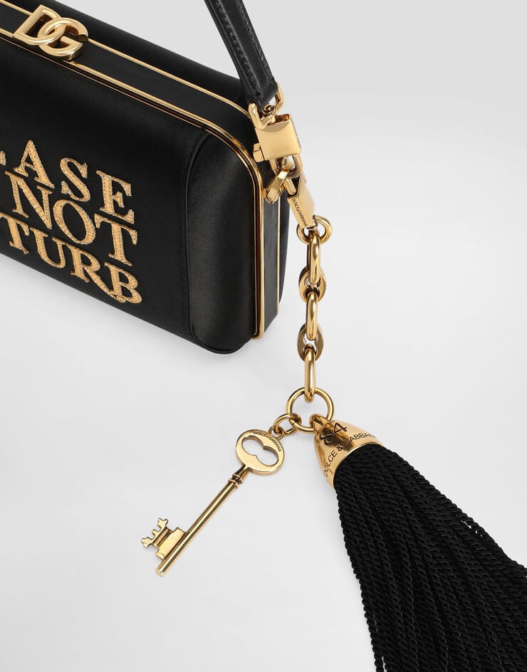 Dolce & Gabbana Bolso de mano Dolce Box en raso y ayers laminado Multicolor BB7882A8X00