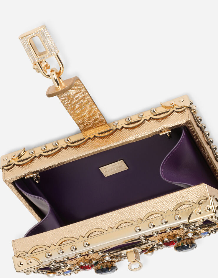 Dolce & Gabbana Dolce Box with bejeweled embellishment Multicolor BB6237AZ103