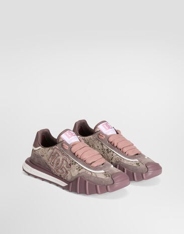 Dolce & Gabbana Sneaker DG Athletic en encaje Dolce & Gabbana Sneaker DG Athletic en encaje Multicolor CK2487A3S64